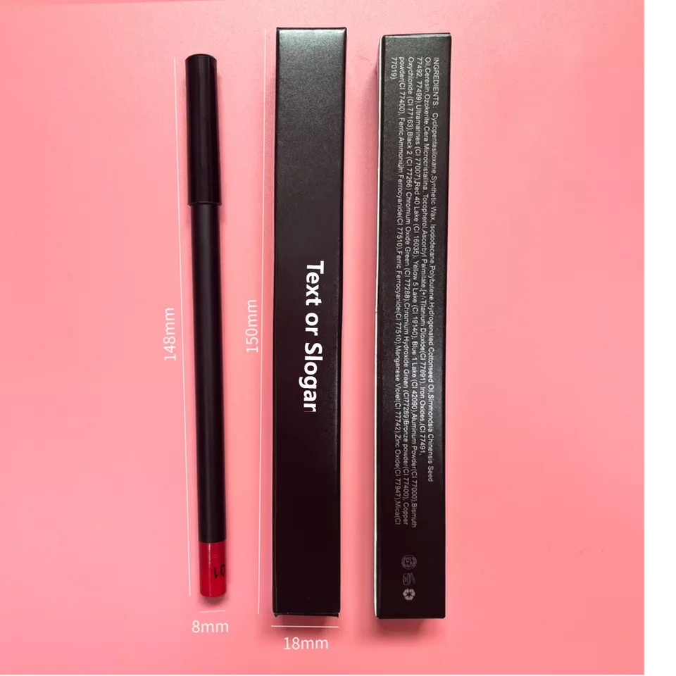 30pcs Lipliner Private Label Lip Liner Pencil Makeup Waterproof Vegan Lipstick Outline Lips Contour Line Pen Bulk