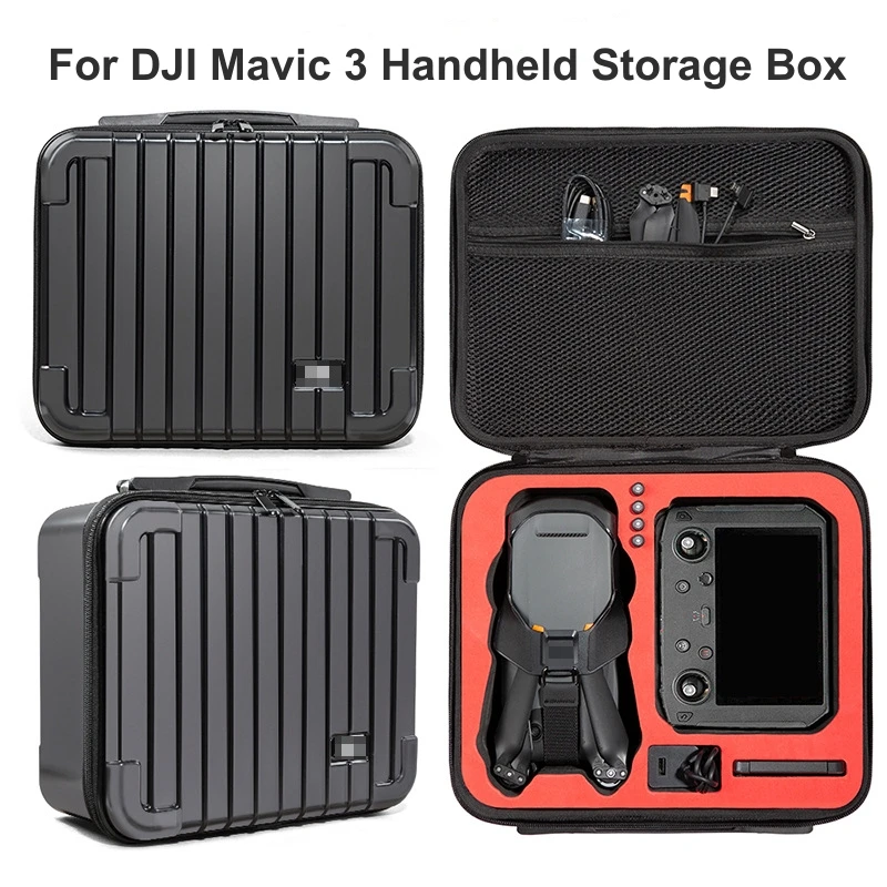 

Drone Boxs For DJI Mavic 3 Carrying Case Storage Box for DJI Mavic 3 Waterproof and Anti-collision Accessory Bag