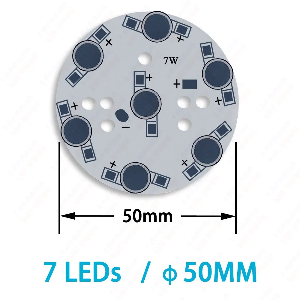 1W 3W 5W 7W 9W 12W 15W 18W 21W 24W 30W LED 알루미늄 플레이트 방열판 전구 PCB 기판 수경재배 수족관 식물 생장등 스포트라이트