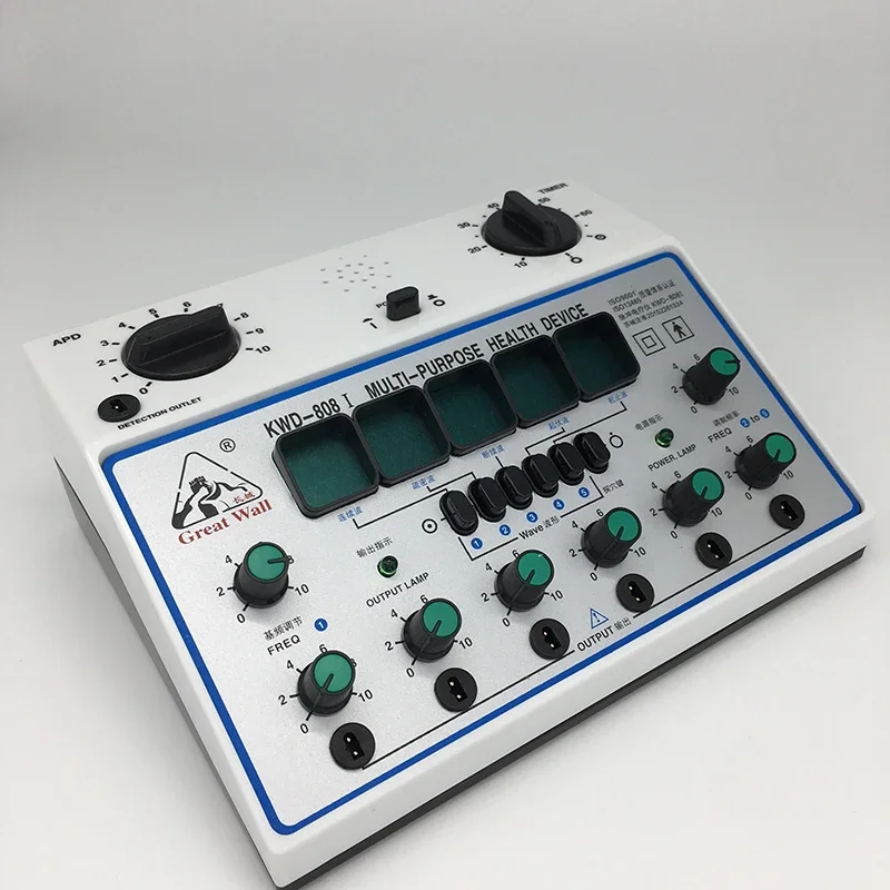 6 Channels Output Patch Massager Electric Acupuncture Stimulator Machine Electrical Nerve Muscle Stimulator Health Care KWD808-I