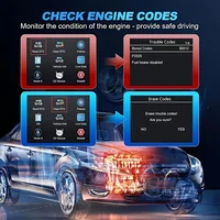 V519 Professional Obd2 Scanner - USB Powered Car Diagnostic Tool with Real-Time Data Stream, Full-Featured Obd Ii Testing (I/M Ready, Bod2/Eobd), Clears Check Engine Light, Reads/Erasing Codes from Most Vehicles, Car Maintenance, Ergonomic Design, Durable Plastic Shell - Image 4