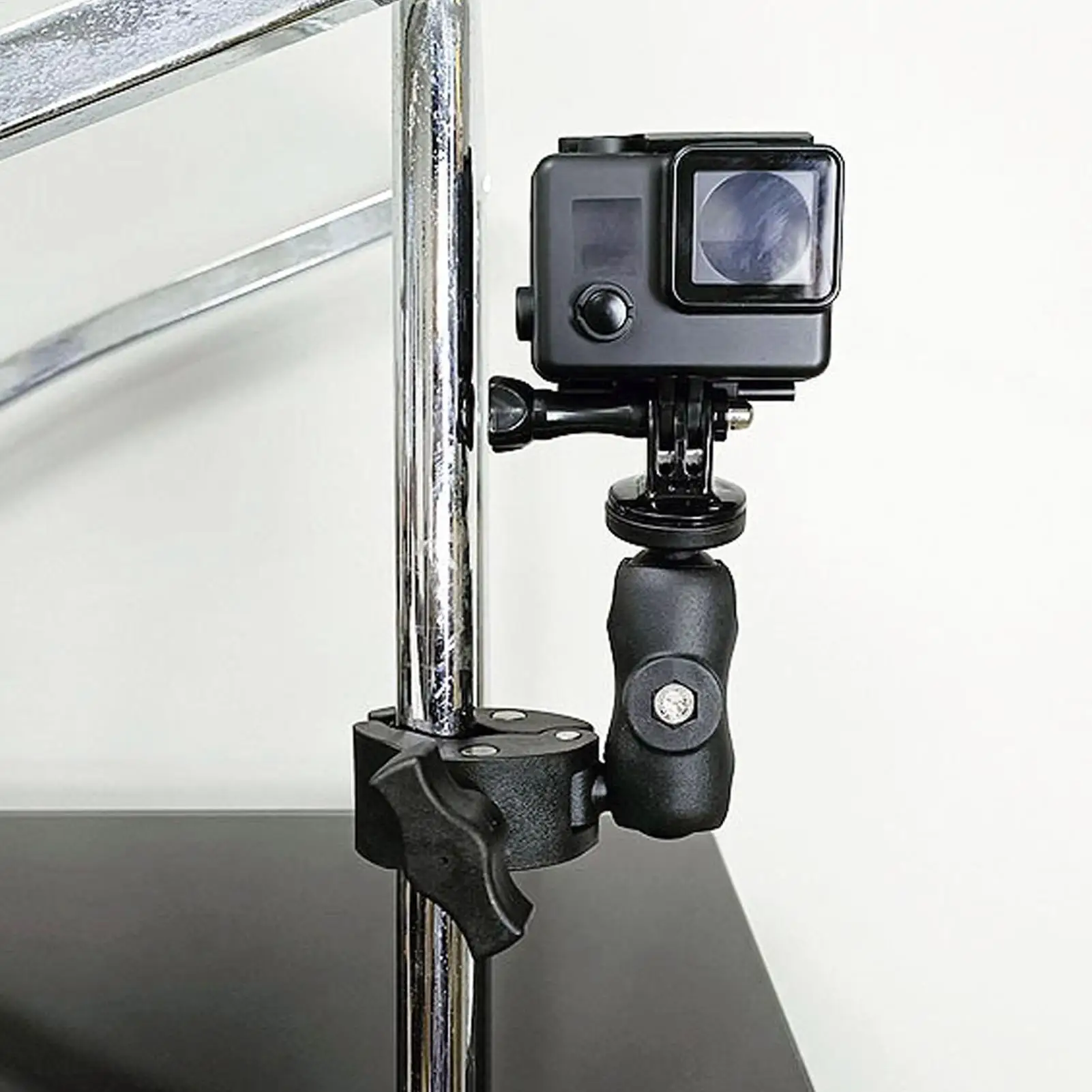 Motorcycle Phone Mount Scooter Phone Clip Seamless Waterproof Clamp Sturdy Load-Bearing Gear for Biking Cycling Road Men Women