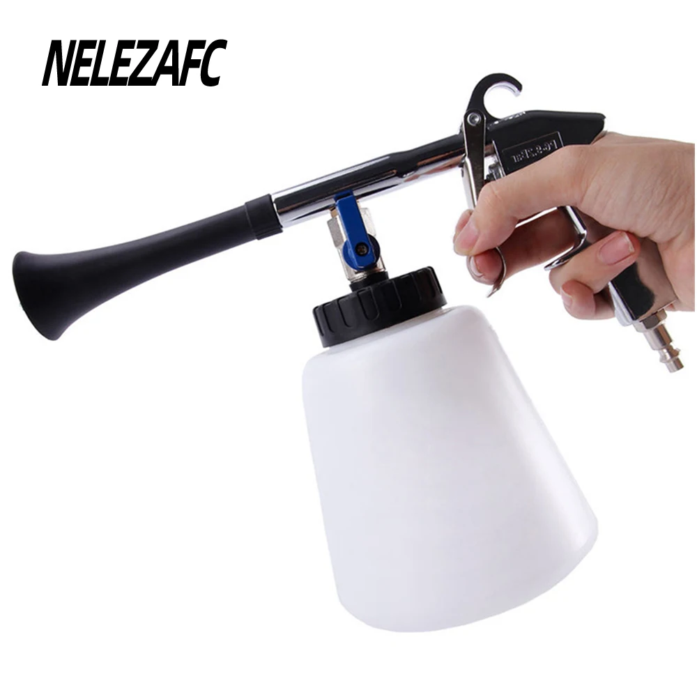 

High Pressure Car Washer Dry Cleaning Gun Dust Remover Automobiles Water Gun Deep Clean Washing Tornado Snow Foam Cleaning Tool