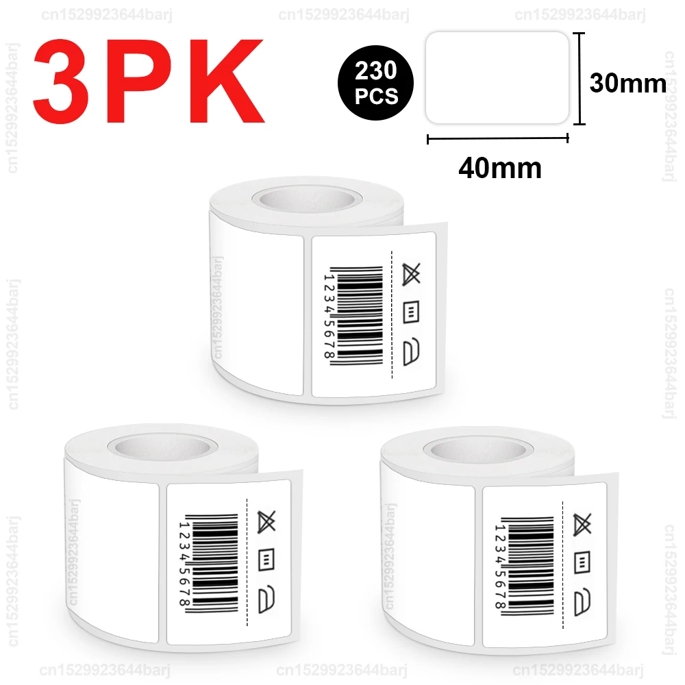 Compact Portable Thermal Label Maker – Self-Adhesive Sticker Printer