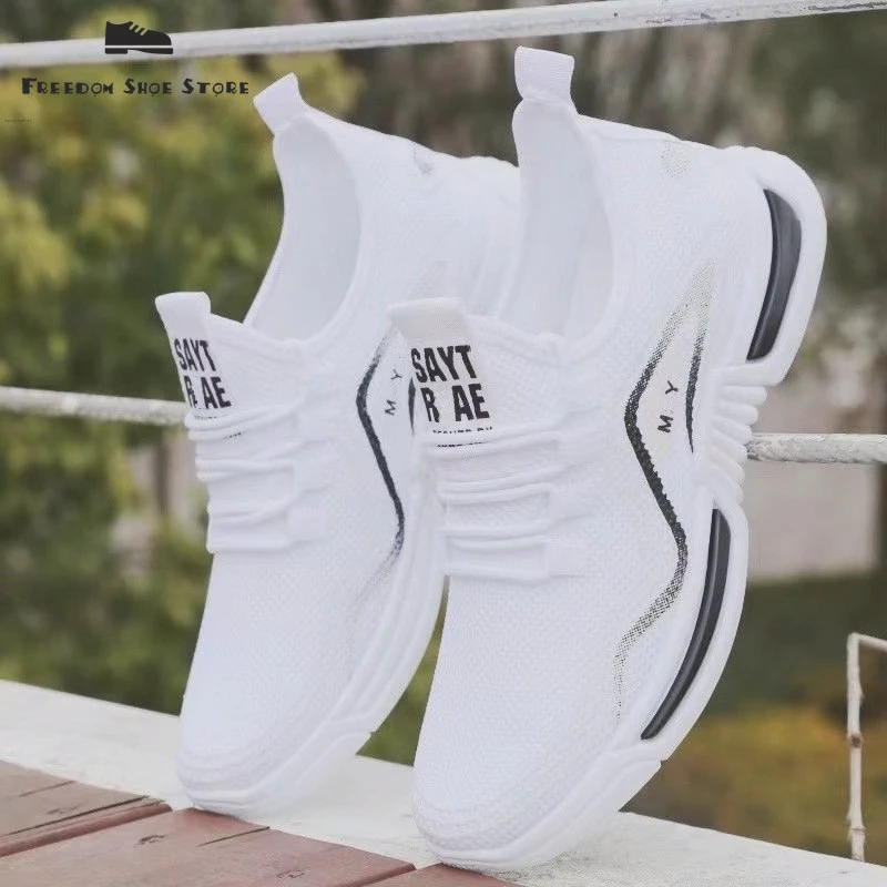 

Мужская обувь для мужчин, Повседневная модная дышащая сетчатая Мужская Спортивная обувь для бега, вулканизированные туфли