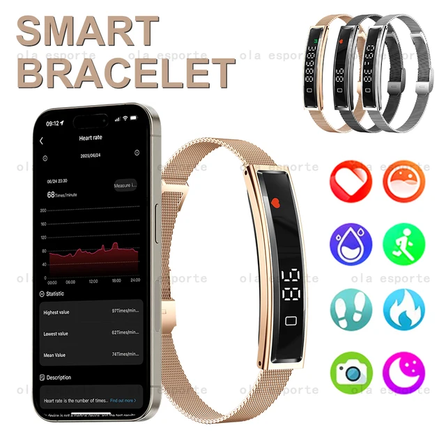 2025 New Smart Watch Pedometer Health Smart Bracelet