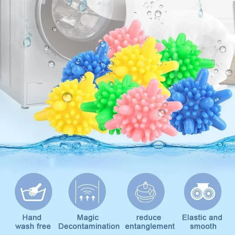 Anti-Tangle Hair Lint Remover Washing Machine Cleaning Ball 5Pc laundry ball