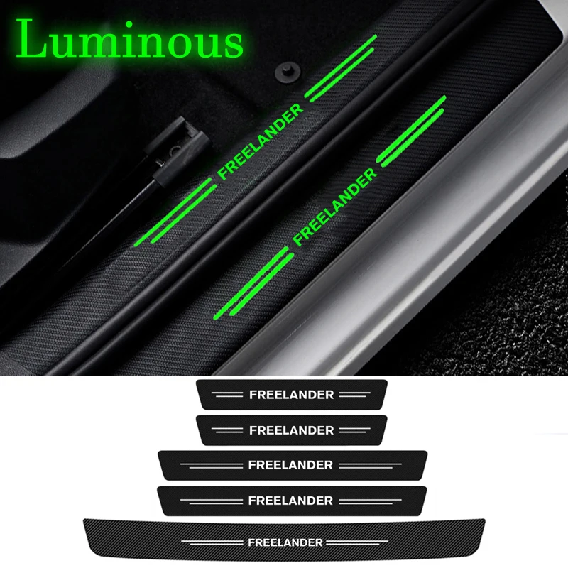 

Светящийся протектор для порога автомобиля для Land Rover Freelander Defender Sport Velar Discovery задний бампер для багажника