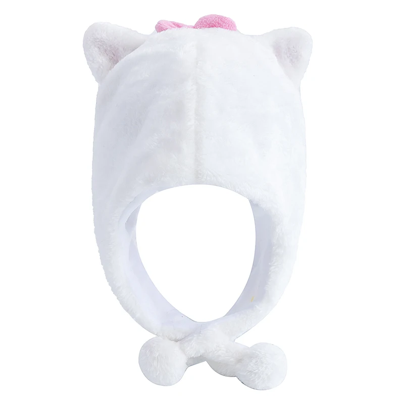 New Style Unisex Decorative Funny 3D Cat Animal Style Hat Mischievous Couple Cap For Man Women Plush Winter Lovely Family Hat