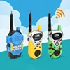2Pcs/Set Walkie Talkies 50M Mini 2Ch Radio Phone for Kids Portable Handheld Children Outdoor Electronic Interphone Toys 2