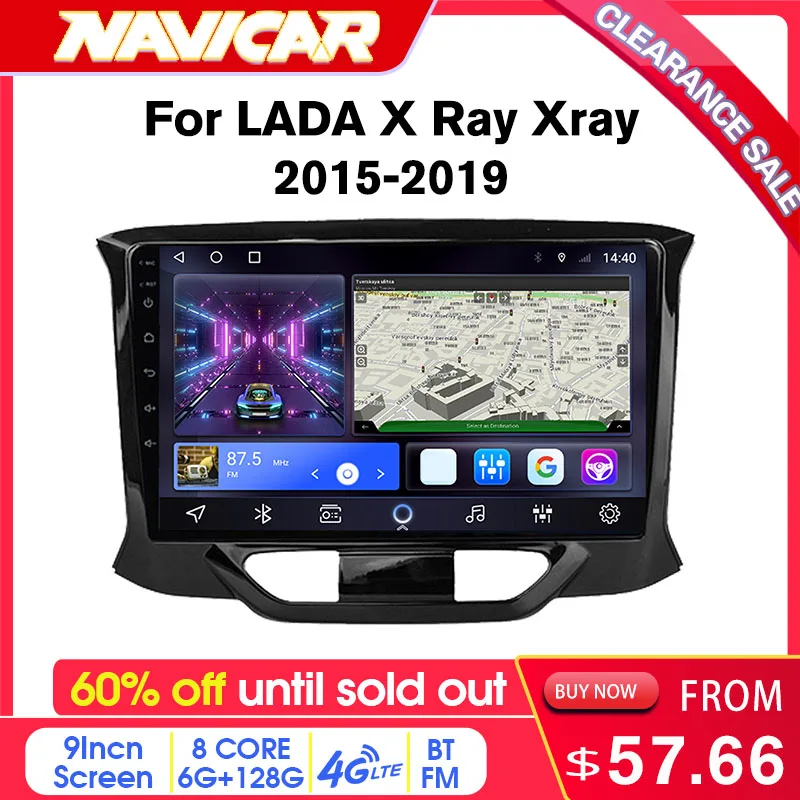 

Clearance 60% off 2 Din Android10 Car Radio For LADA X Ray Xray 2015 2016 2017-2019 Stereo Receiver GPS Navigation Carplay