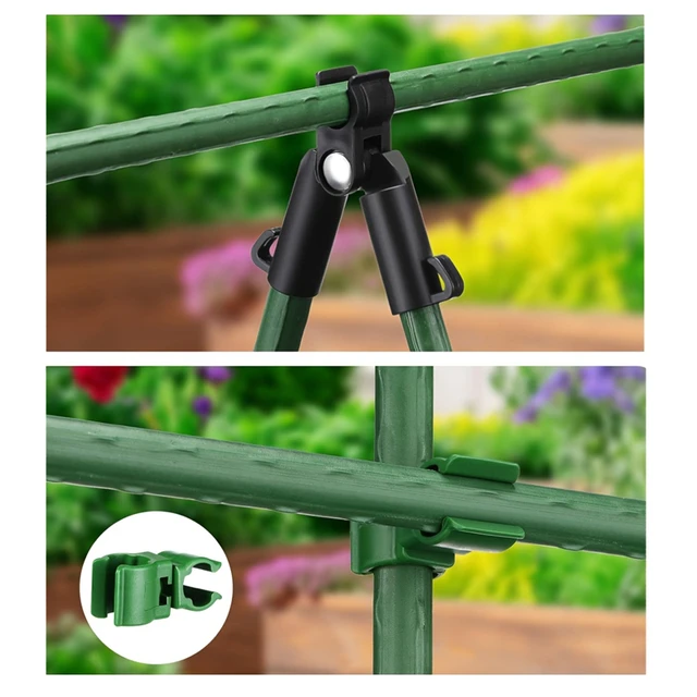 Clips De Support En Plastique Pour Plantes 1-30x, Piquets De