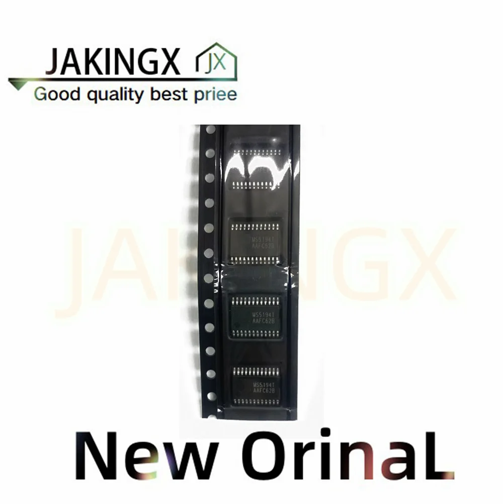 

1-100Pcs New Original MS5194T 2.7V~5.25V 24 470Hz SPI TSSOP-24 Analog To Digital Converters (ADCs)