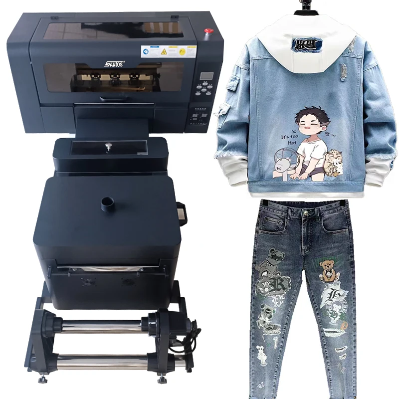 

Dtf printer all in one shake powder head xp600 impresora dtf a3 30cm pet film garment printer t shirt printing machine
