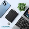 Slim Wallet for Men-Leather Money Clip Mens Wallets-RFID Blocking Front Pocket Bifold Credit Card Holder 5