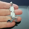 Lot 5pcs high polished Stainless Steel large StraightJacketMan Charm Hatchetman MenICP pendants Posse Twiztid Jewelry 3