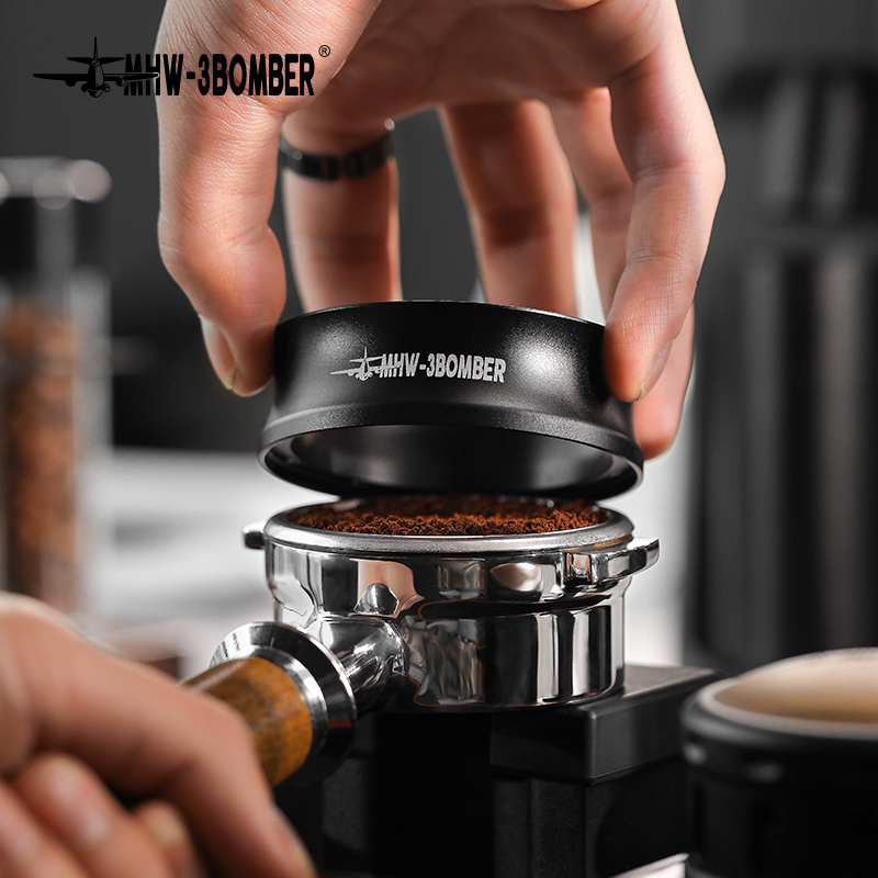 51/54/58mm Espresso Dosing Funnel Magnetic Coffee Dosing Ring Portafilter Funnel Portafilter Dosing Ring Barista Tools