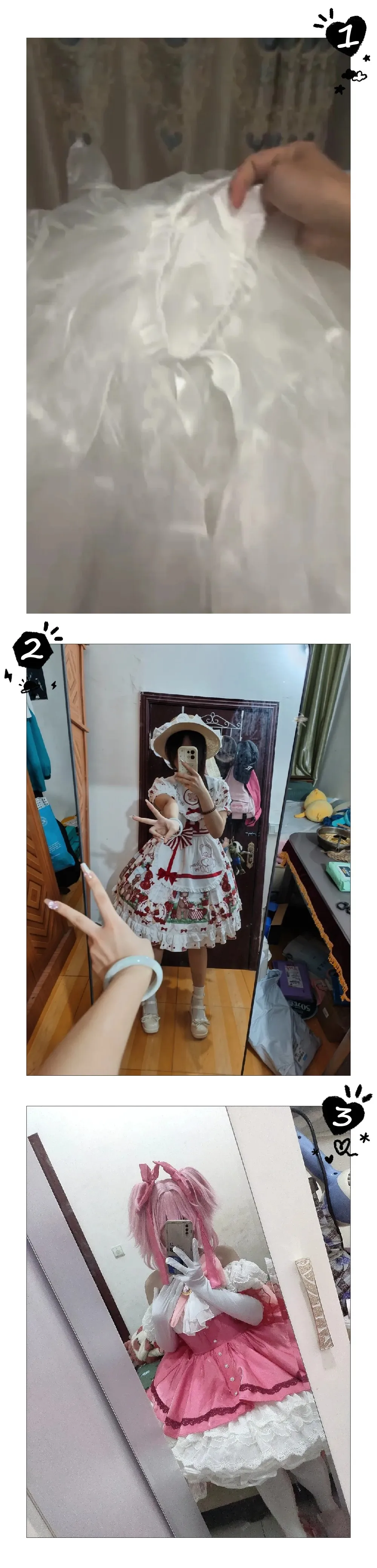 Multi-layer Ruffled Petticoats for Women Fluffy Bubble Skirt Crinoline Underskirt No Hoop Boneless Lolita Puffy Skirt Mini Skirt