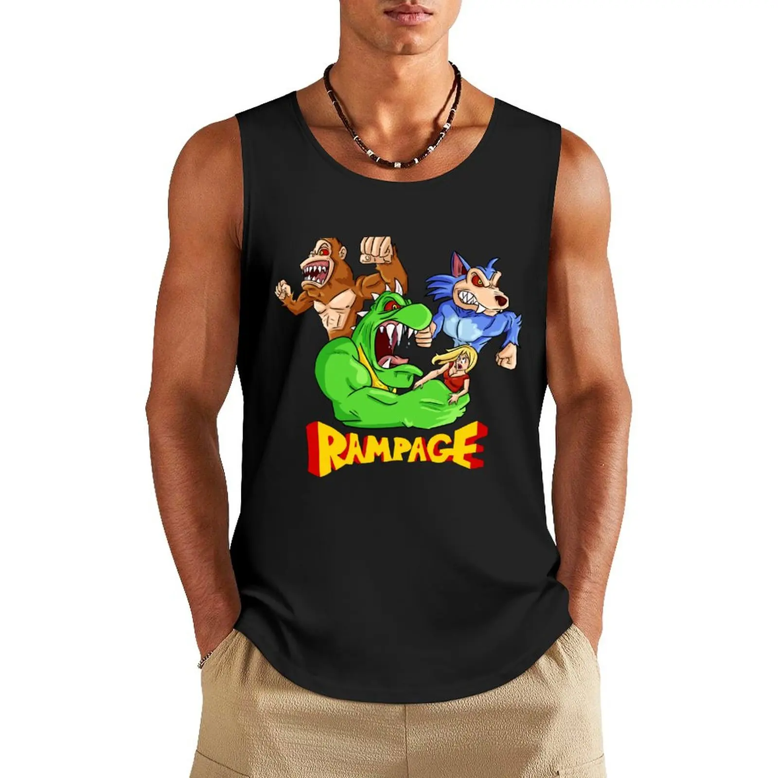 

Rampage Tank Top Working vest Men's clothes