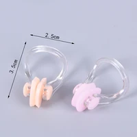 10pcs/lot High Quality Reusable Soft Silicone Swimming Nose Clip Comfortable Diving Surfing Swim Nose Clips For Adults Children 2