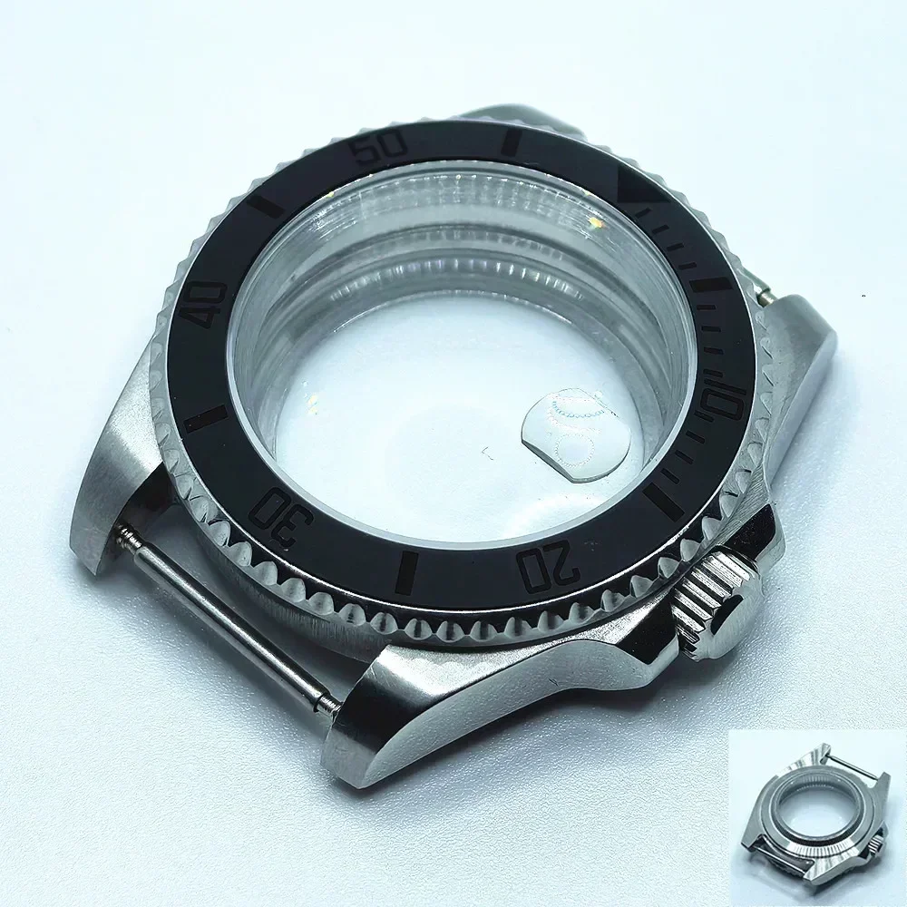 40mm Transparent Glass Watch Case