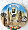 15CM Italian Sicilian Village Aegean Greek creative disk Background Decoration Display Hand-painted ceramic disctourist souvenir 2
