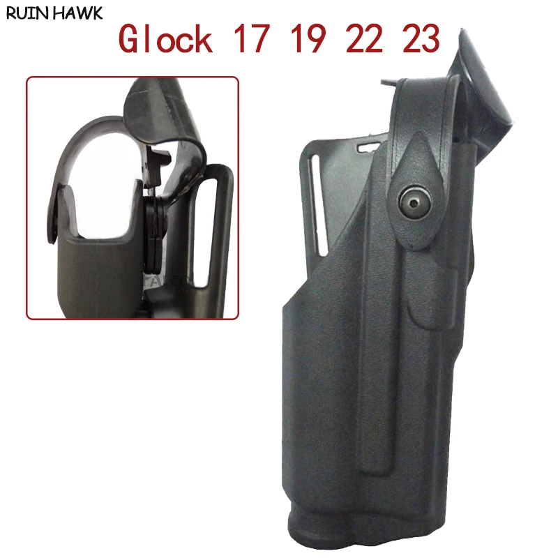 

Outdoor Tactical Belt Holster Airsoft Pistol Waist Holster Gun Holster Bag Case Hunting Accessoriess For Glock 17 19 22 23 31 32