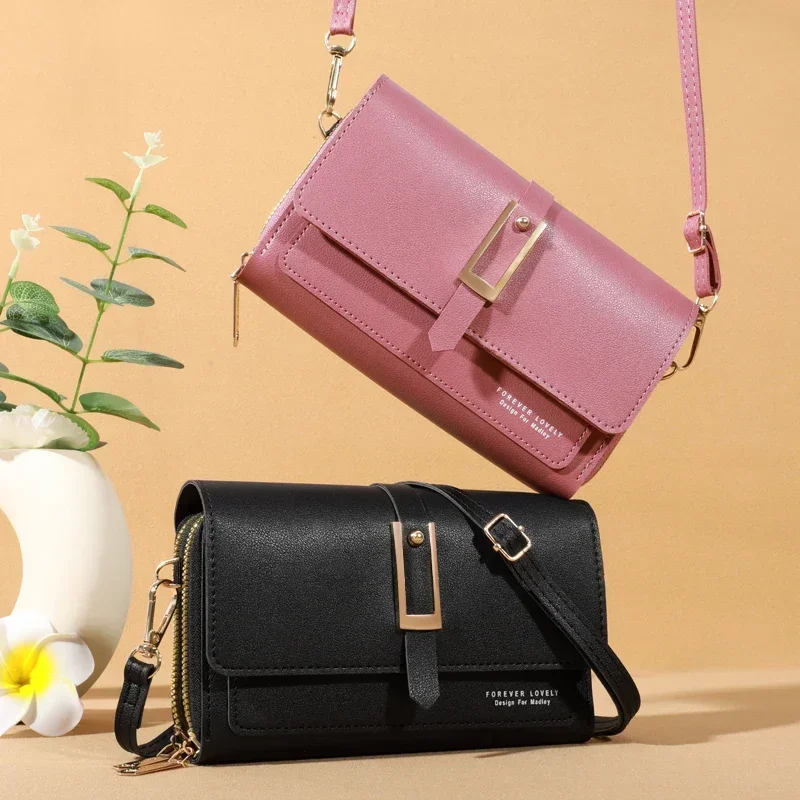 Shoulder Bag Roulens Small Crossbody Shoulder Bag For Women Cellphone Bags Card Holder Wallet Purse And Handbags