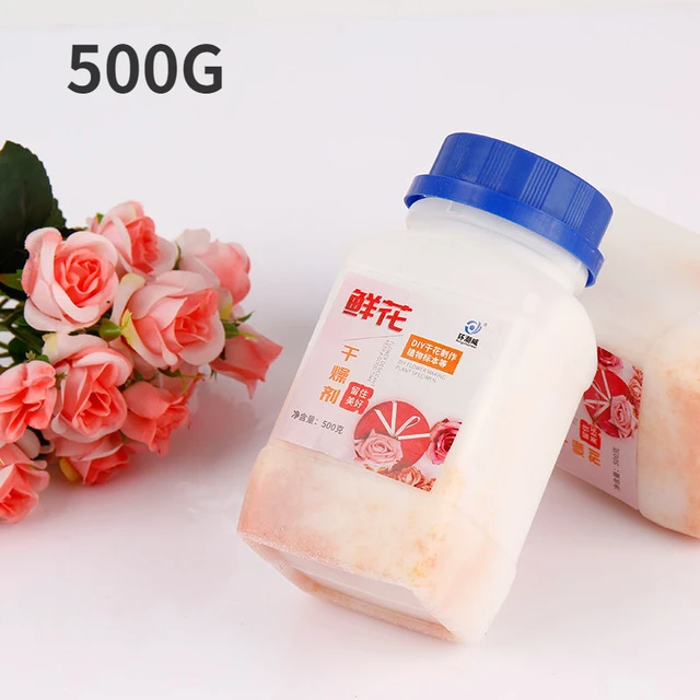 500 G Nem Mérgező Újrafelhasználható Szilikagél Homokszigetelő Kristályok Virág Szárításhoz Diy Kézműves Virágszilik Gél Nedvesség-Elnyelői