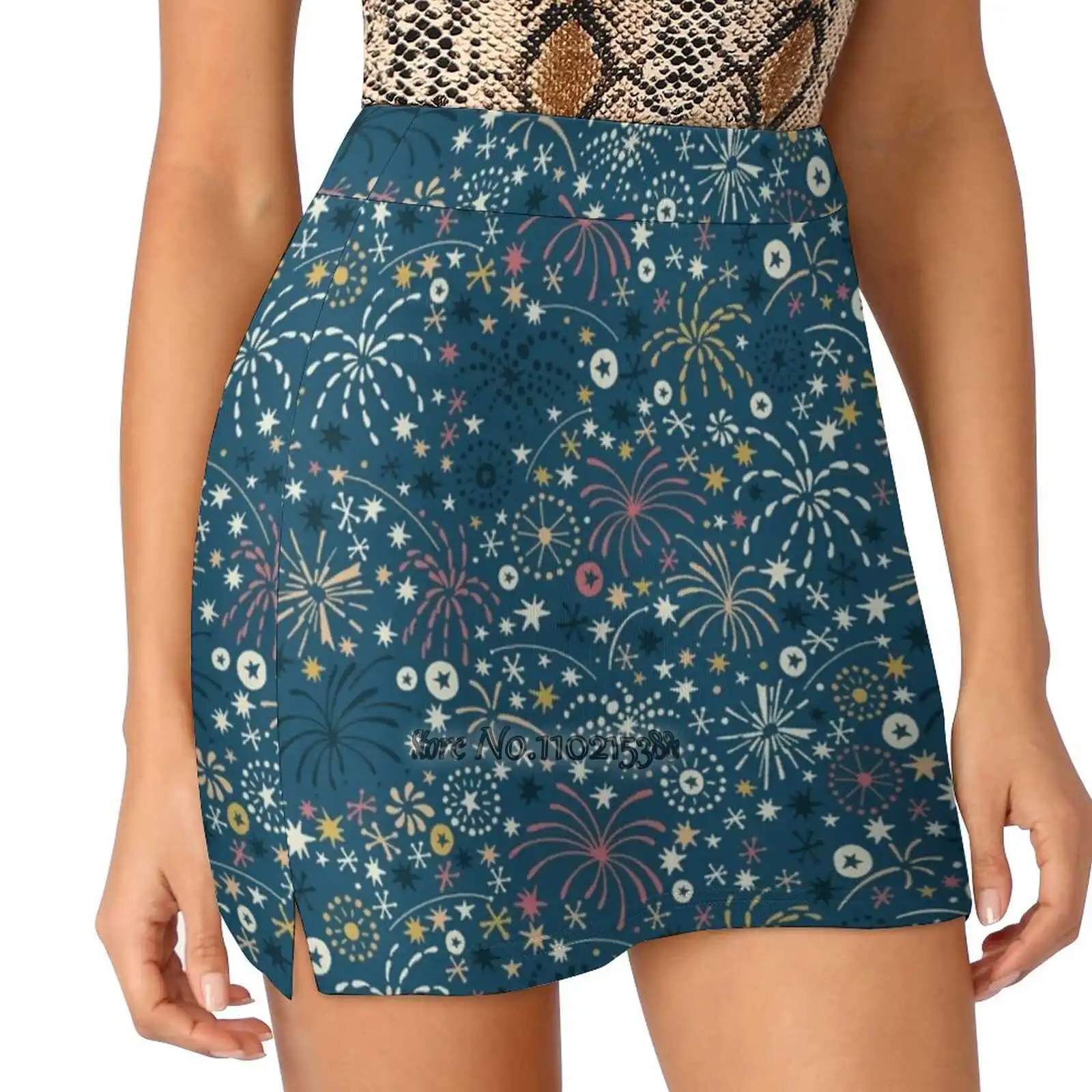 

Юбка-шорты в стиле Харадзюку с карманами для телефона