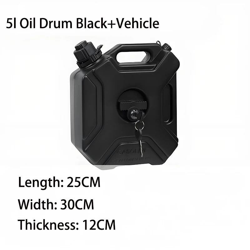 5l Portable Gasoline Tank for Automobiles Motorcycles And Off-Road Vehicles