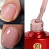 MSHARE Milky Pink Rubber Base Gel Glitter Camouflage Color Coat Soak Off Nails Gels Varnish Lacquer 10ml UV LED Gel Polish 1
