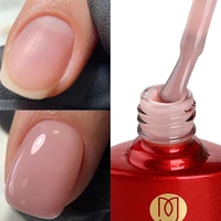 MSHARE Milky Pink Rubber Base Gel Glitter Camouflage Color Coat Soak Off Nails Gels Varnish Lacquer 10ml UV LED Gel Polish 1