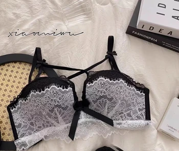 black-single-bra