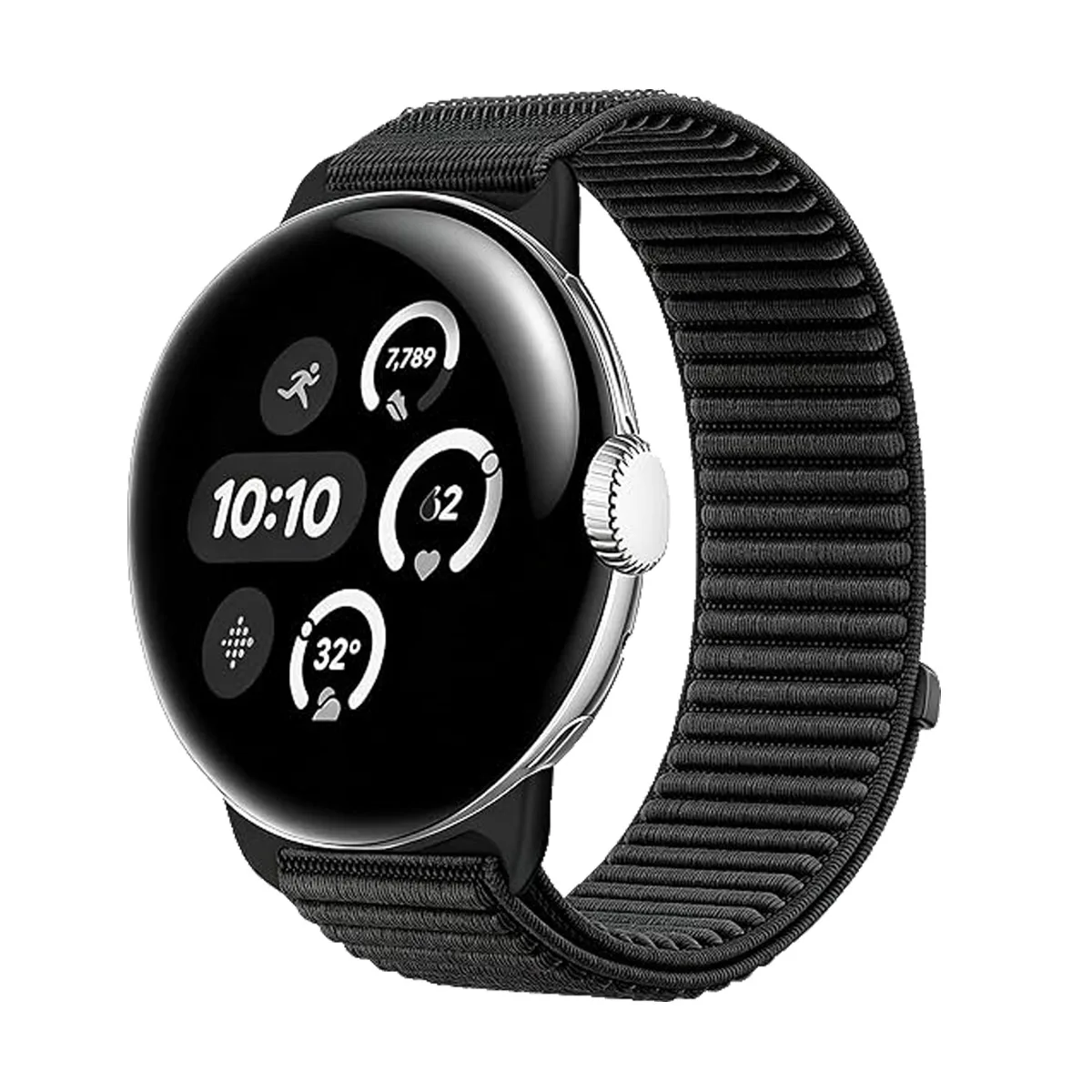 Nylon Sports Bracelet Watchband Replacement - Adjustable Strap, Universal Size