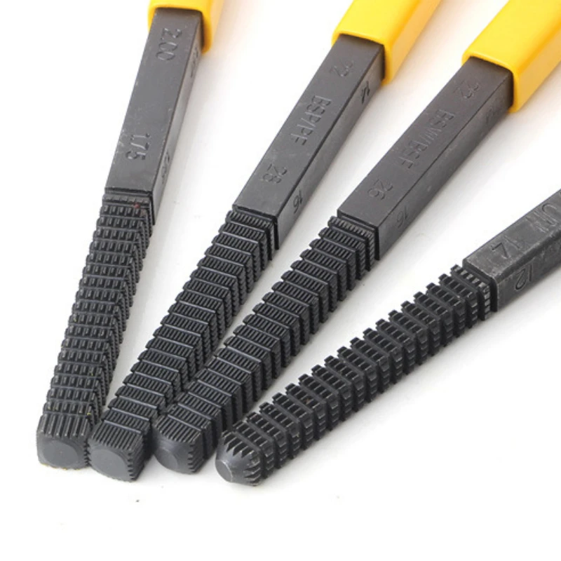 Thread Repair File Metric Thread Restoration Repair File Cleans Damaged Threads Pitch Metal Hardware DIY Hand Tools thread repair file