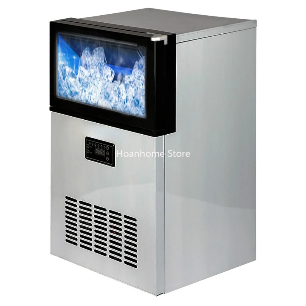 

Milk Tea Shop Bar Commercial Ice Machine 50/60Hz Large Ice Maker