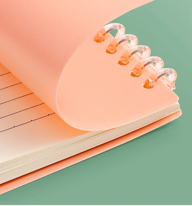 

Обложка спиральная пластиковая офисная с 4 переплетными кольцами красочные прозрачные школьные канцелярские принадлежности с листьями листы для книг