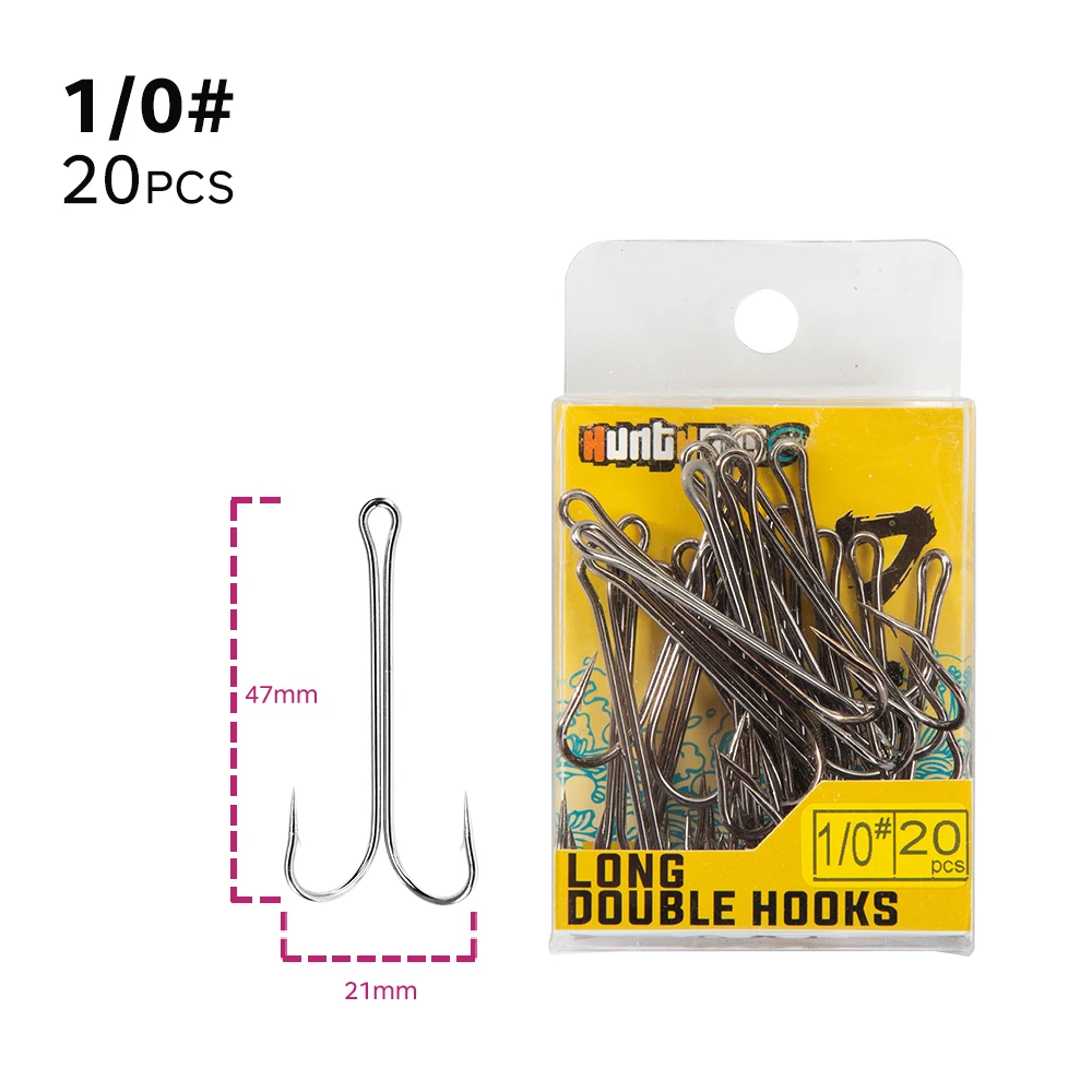 Double Hooks Fishing Stainless Steel