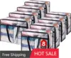 NEW 8 Pack Clear Clothes Storage Bags, 40L Plastic Blanket Storage Bag, Vinyl Foldable Moving Bags with Zipper Closet Organizers 1