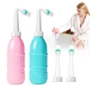 500ml Women Sprayer Personal Cleaner Hand Held Seat 500ml Toilet Bidet Tackle Hygiene Washing Travel EVA Portable Washing Bottle 1