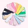 PVC Transparent Cosmetic Bag Women Girl Clear Multicolor Makeup Storage Bag Flat Zipper Bag Waterproof Travel Cosmetic Brush Bag 1
