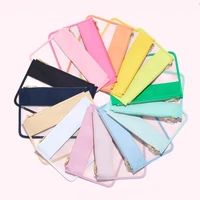 PVC Transparent Cosmetic Bag Women Girl Clear Multicolor Makeup Storage Bag Flat Zipper Bag Waterproof Travel Cosmetic Brush Bag 1