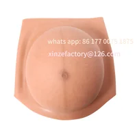 Cuirasses artificielles personnalisables pour femmes enceintes, faux ventre en Silicone, modèle de grossesse, ventre léger pour mère, vente en gros 5