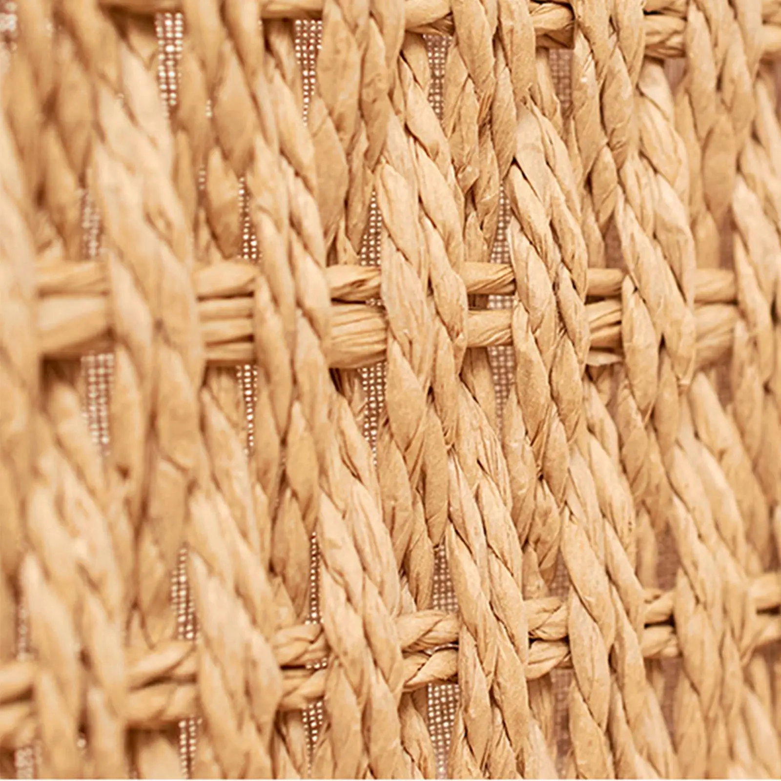 Woven Storage Baskets Handwoven Kitchen Organizer Cosmetic Box for Vegetables Breakfast Bread Bedroom Home Decorative