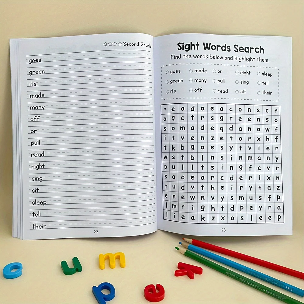 Sight Words Learning Workbook 4