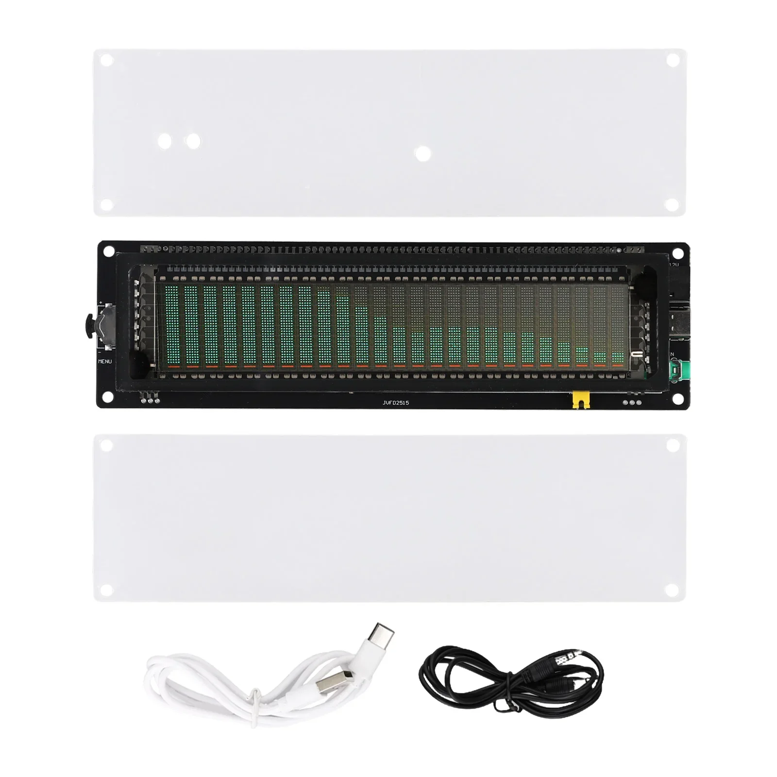 AK2515-MIC Pick Up Audio Spectrum VFD Sound Level Meter VU-Meter Screen Display Pickup Audio Spectrum Signal Spectrum-Analyzer 6