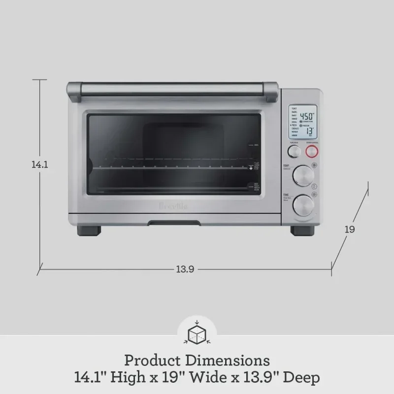 QWSmart Oven BOV800XL,Brushed Stainless Steel