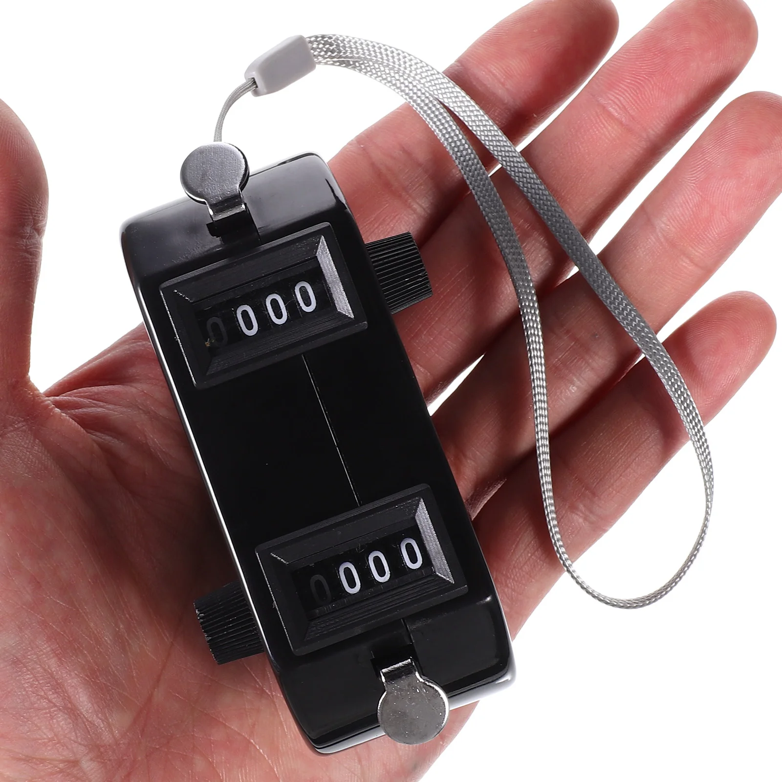 Small Counter Clicker Bidirectional Pitch Sports Ticker Mechanical Counters Black Hand Handheld baseball referee counter