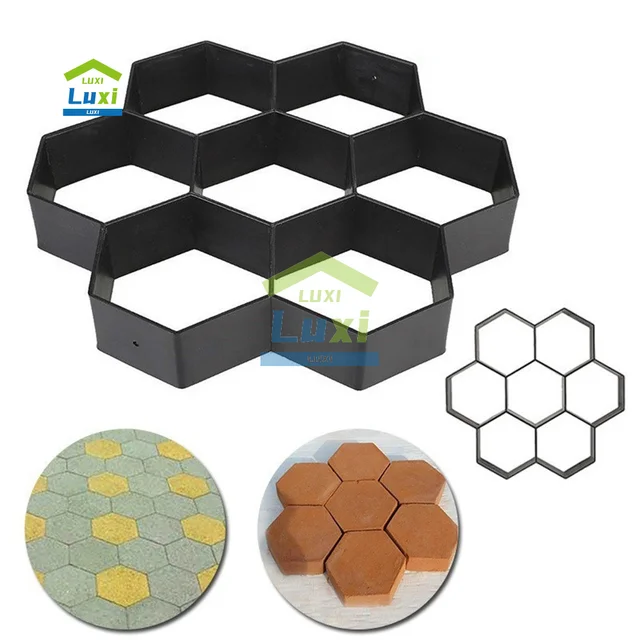 Kertészeti Padló Beton Penész 8/9 Rácsok Pathmate Kő -Burkolat Lépcsőház Burkolat Otthoni Kert Hasznos Eszköz #25